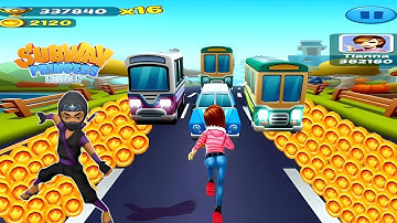 Subway Princess Runner - Gameplay Walkthrough Part 1 - New 2025 Update (iOS, Android)