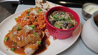 Tex-Mex Style Chicken, Rice, & Beans using a Crock Pot & Instant Pot