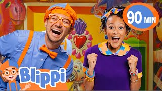 World of Illusions | Blippi & Meekah's Adventures | Educational Kids Videos | Fun Compilations by Moonbug Kids - Preschool Learning ABCs and 123s 8,200 views 8 days ago 1 hour, 36 minutes