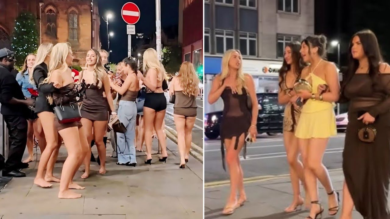 Manchester New Year Nightlife Walk 4k | Manchester Nightlife 2025 | What happens After Midnight