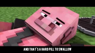 Hard Pill to Swallow    A Minecraft Original Music Video ♪ Resimi
