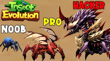 NOOB vs PRO vs HACKER - Insect Evolution Full Gameplay (Part 177)