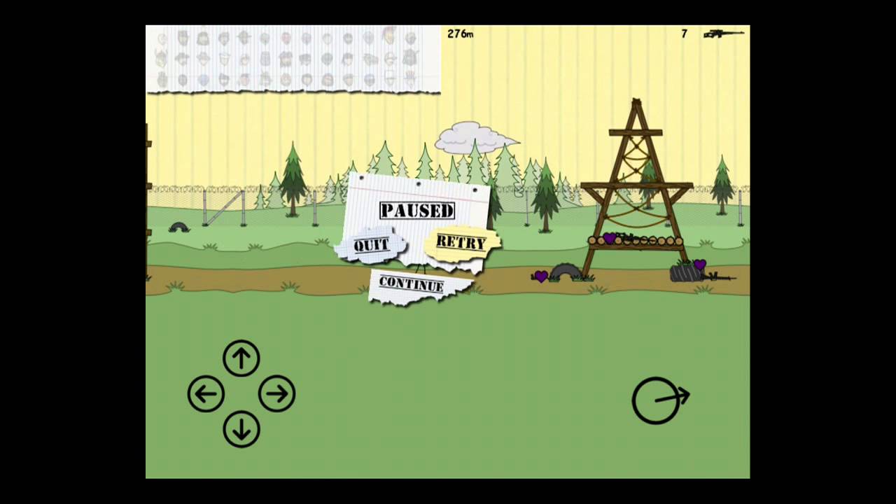 TA Plays Doodle Army HD - Another Stick Man Shooter