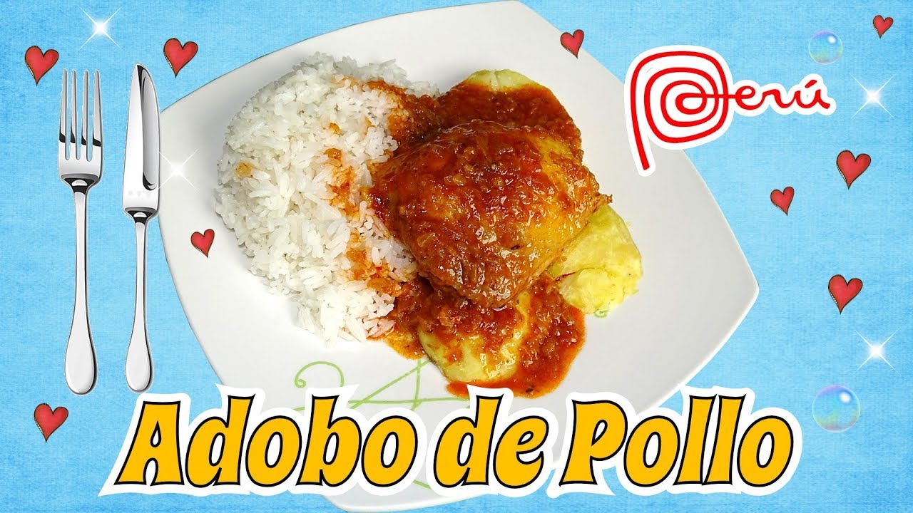 Receta: Adobo de pollo con sabor peruano facil y rapido - YouTube