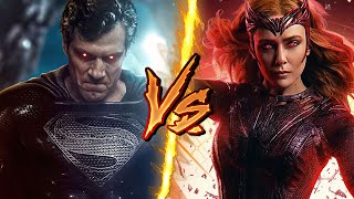 Superman VS Scarlet Witch  Who Would Win? | MCU vs DCEU | Battle Arena