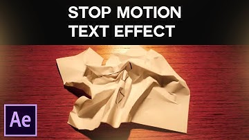 After Effects Tutorial: Stop Motion Effect in After Effects | No Plugins Required