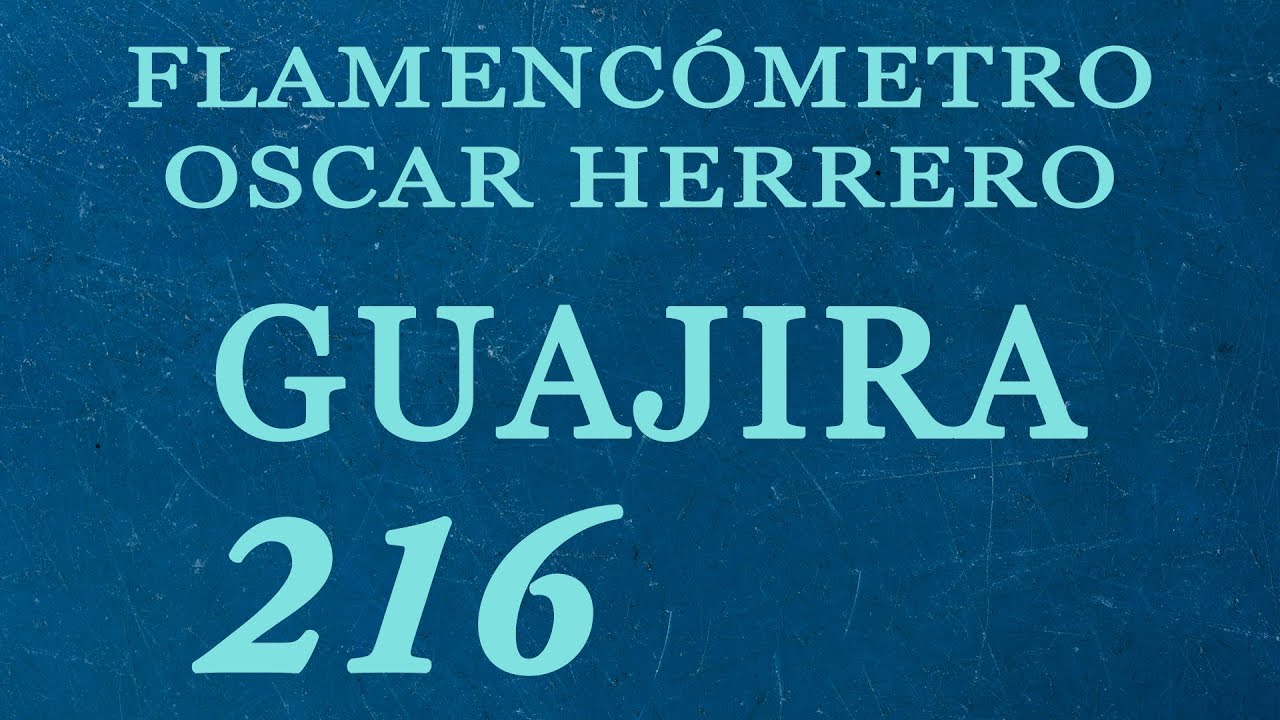 Metrónomo Flamenco - Guajira 216 - Flamencómetro Oscar Herrero