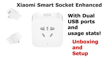 Xiaomi Mijia Smart Socket Enhanced (unboxing, setup)
