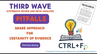 GRADE approach for Certainty of Evidence