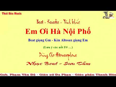Video 142.Beat - Sheet: Em Ơi Hà Nội Phố - Giọng Gm -... - youtube