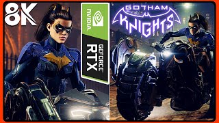 Бэтцикл & Транспорт Бэтгерл В Игре Gotham Knights [ 8K.RTX ]