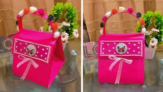 Purse explosion box | explosion bag | handmade gift bag | by Shaizain