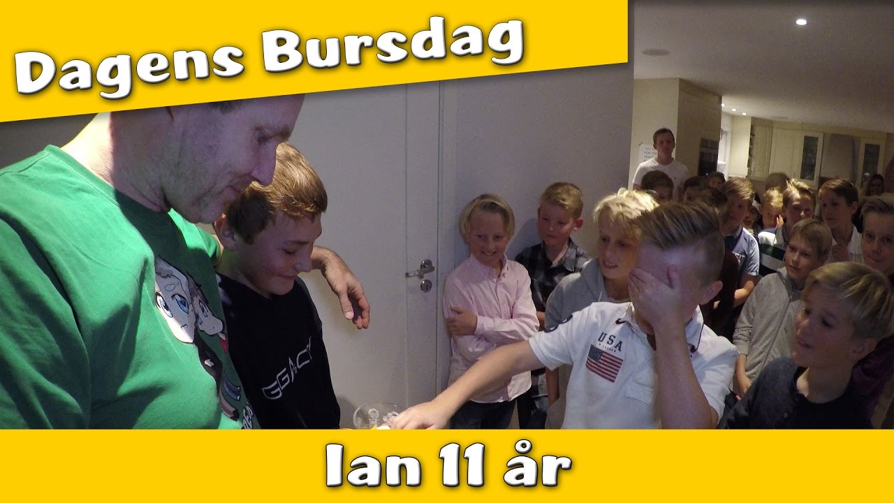 Ian 11 år i Dagens Bursdag