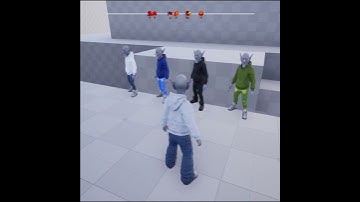 NPCs do Parkour and climbing. Parkour Game #game #parkour #parkourgame #gaming #gamedev