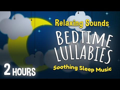 Moonbeam Melodies 🌌 Gentle Music for Baby's Sleep Time | Calming Sensory Animation | Fall Asleep 🌙✨