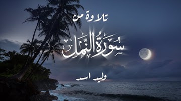 تلاوة عذبة تريح القلب والعقل || تلاوة من سورة النمل || القارئ وليد أسد || 2025