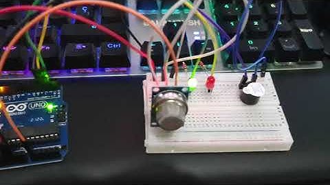 Alcoholímetro - Sensor de gas y Zumbador Activo