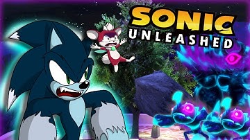 SONIC AND CHIP PLAYS SONIC UNLEASHED PART 2 WEREHOG FIGHT!