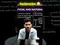 BACKBENCHER'S PLAN FT. VIPIN SIR 🤣