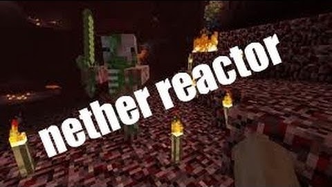 Nether Reactor Tutorial Minecraft PE