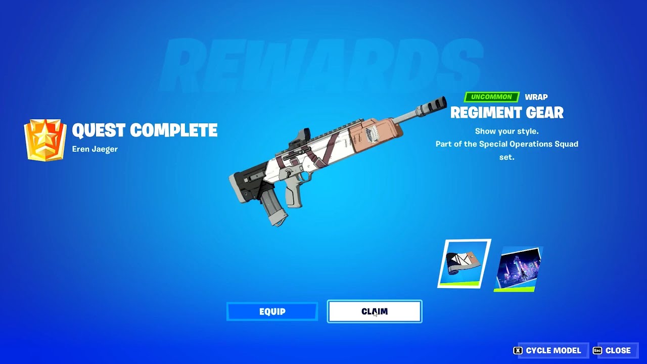 Destroy structures with a Thunder Spear Fortnite