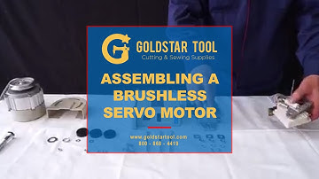 Tutorial - Assembling a Brushless Servo Motor - Goldstartool.com - 800-868-4419