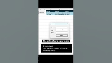Excel VBA Form That Auto-Fills Your Data 💥 | Built for Speed + Efficiency  #shortsvideo