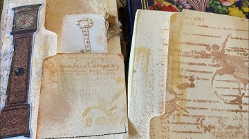 Quick Manila File Folder Junk Journal NO Digital Kits Recycled