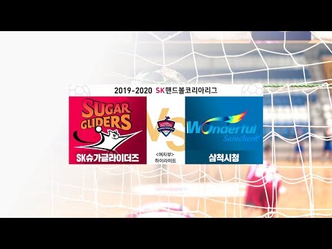 [19-20 SK 핸드볼]여자부 SK 슈가글라이더즈 VS <strong>삼척</strong> <strong>시청</strong> 하이라이트