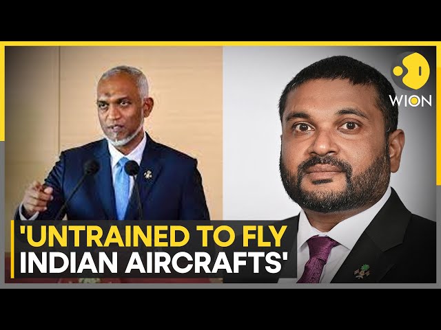 Maldives' pilots unable to fly donated aircrafts from India | Latest News | WION class=