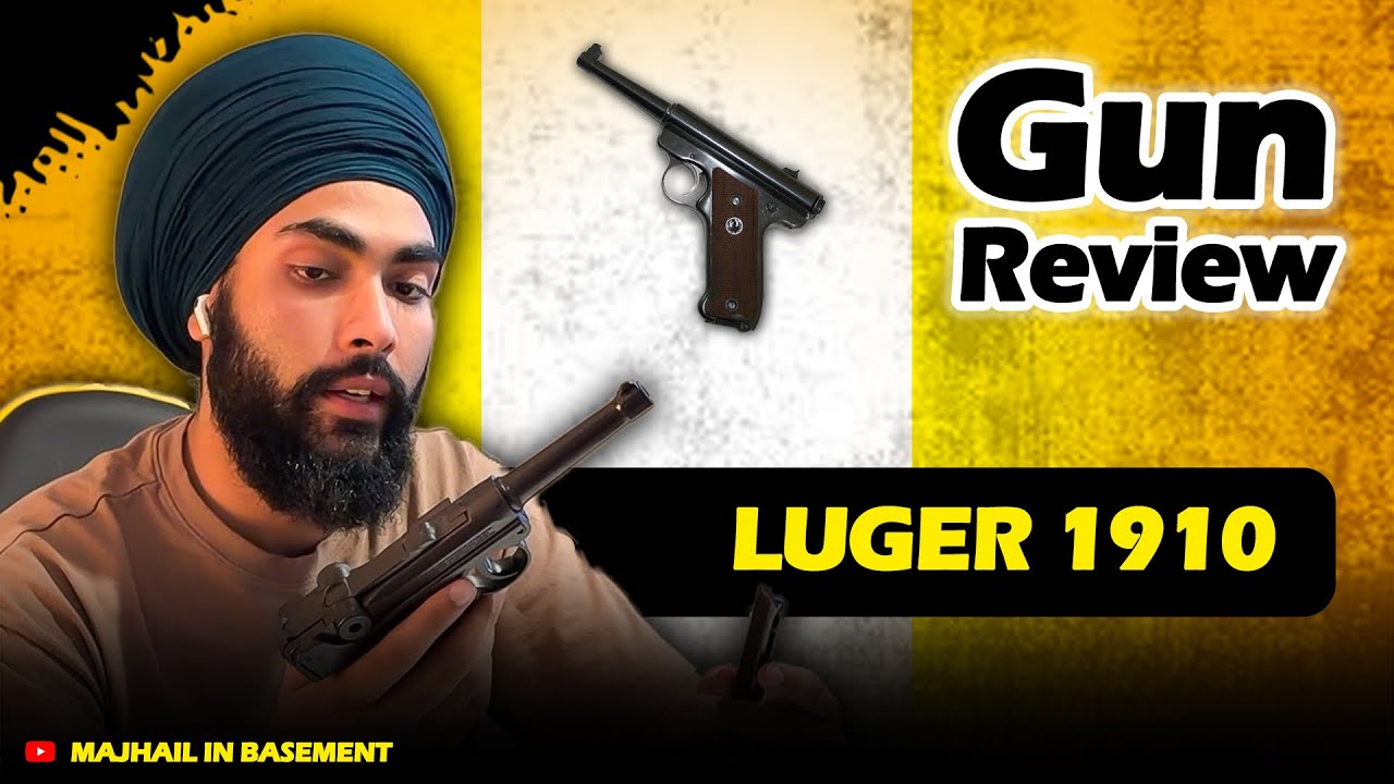 Air Gun Luger 1910 kroo darshan  – Classic Style Air Pistol