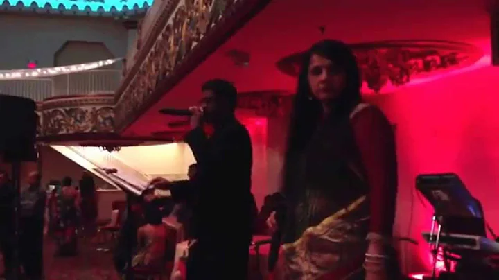 Nila patel and Vinay parikh performing at royal Al...