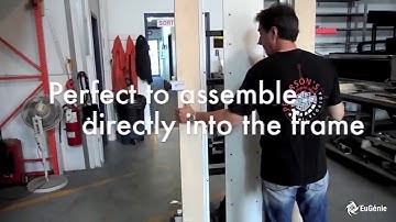 EuGénie - Alice AV-A - Door Lite Assembly Table