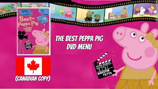 The Best of Peppa Pig 2021 DVD  Menu (Canadian Copy)