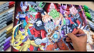 Drawing Goku vs ALL ! | TolgArt
