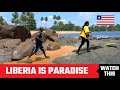 Newcess town where the river meets the sea  liberia county tour vlog episode28  liberia 2023