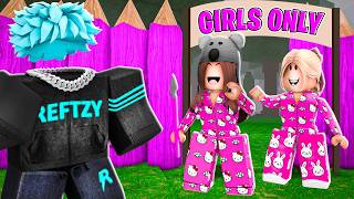 I Snuck Inside a GIRLS ONLY BASE in 99 Nights in the Forest