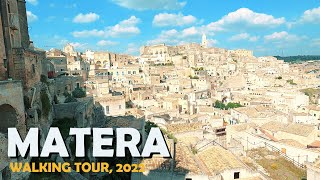 MATERA (Basilicata) 🍂 Autumn Walking tour in 4k [ 2022 ]