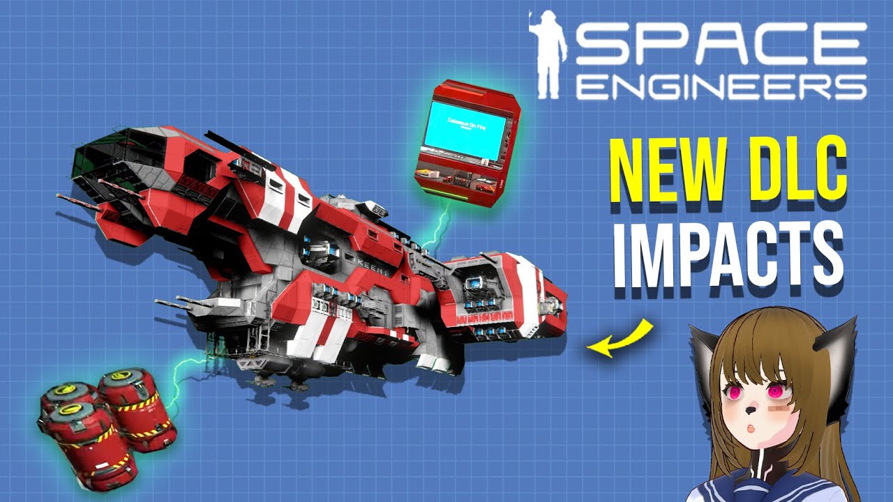 How new Warfare Evolution DLC Blocks Affect Space Engineers Ship
