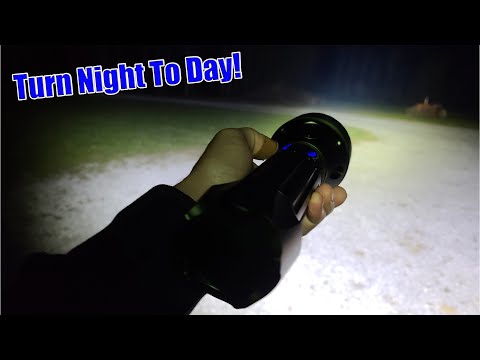 WOW, This HUGE Flashlight is INTENSE - OLIGHT X9R Marauder Review
