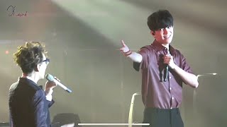 Димаш / Dimash & Terry Lin 《 Unforgettable Day 》 Lin Zhixuan Shenzhen Concert 2018 fancam