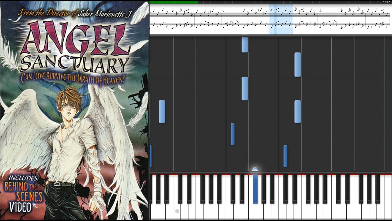 Angel Sanctuary - Sara's Death / Anime Piano Tutorial Sheet Music