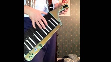 Modded RockBand 3 Keytar