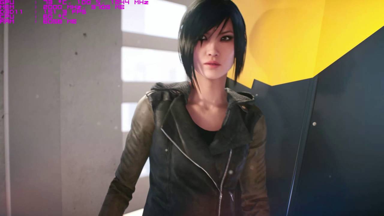 Sapphire RX 470 nitro+ 8GB Mirror's Rdge Catalyst gameplay 1080p ULTRA Performance Test