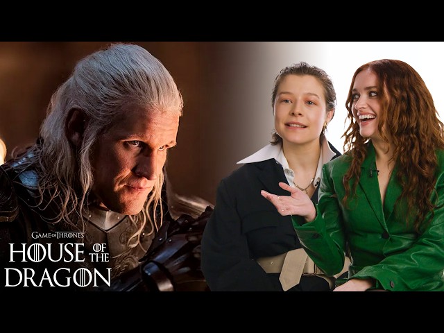 Emma D’Arcy u0026 Olivia Cooke Recap 'House of the Dragon' Season 1 | Entertainment Weekly class=