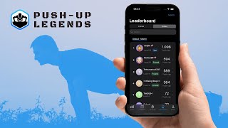 Push-up app for iPhone - Push-Up Legends - best pushup app for 2025 screenshot 1