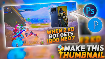How To Make Bgmi Montage Thumbnail in Android | Thumbnail Tutorial 💥