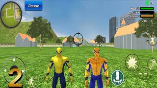 Amazing Spider Rope Hero Ninja Gangster Crime New York City  #2 Android Gameplay screenshot 4