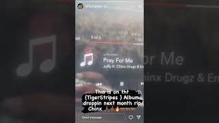 JOFFY TOP TIGER PREVIEWS SONG WITH CHINX DRUGZ 🔥 🔥 🔥