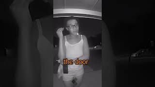 Why You Should Verify Before Opening Your Door 😨 #shorts